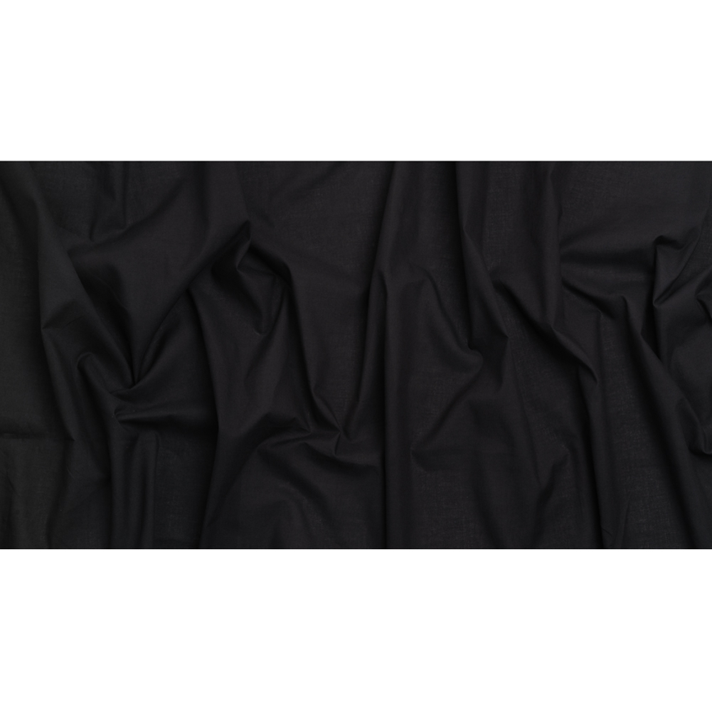 Famous Australian Designer Faded Black Cotton Voile Famous Australian Designer Faded Black Cotton Voile