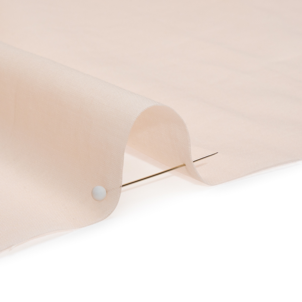 Famous Australian Designer Pale Coral Cotton Voile Famous Australian Designer Pale Coral Cotton Voile