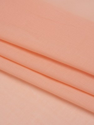 Famous Australian Designer Peachy Pink Cotton Voile Famous Australian Designer Peachy Pink Cotton Voile