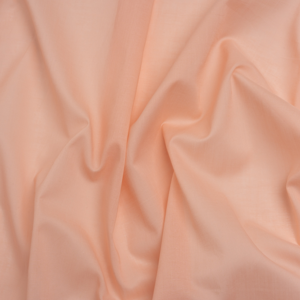 Famous Australian Designer Peachy Pink Cotton Voile Famous Australian Designer Peachy Pink Cotton Voile