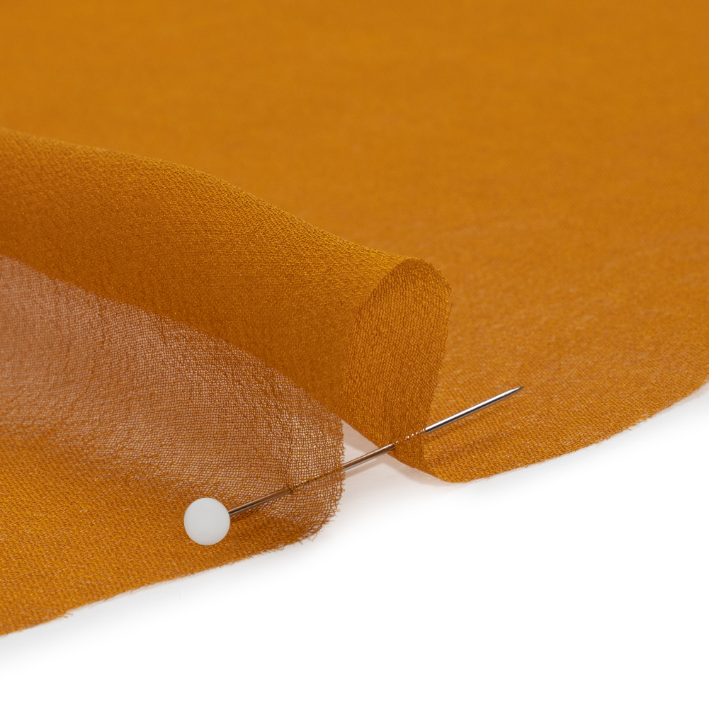 Famous Australian Designer Maple Silk Georgette