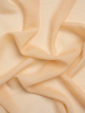 Famous Australian Designer Nude Viscose Georgette Famous Australian Designer Nude Viscose Georgette