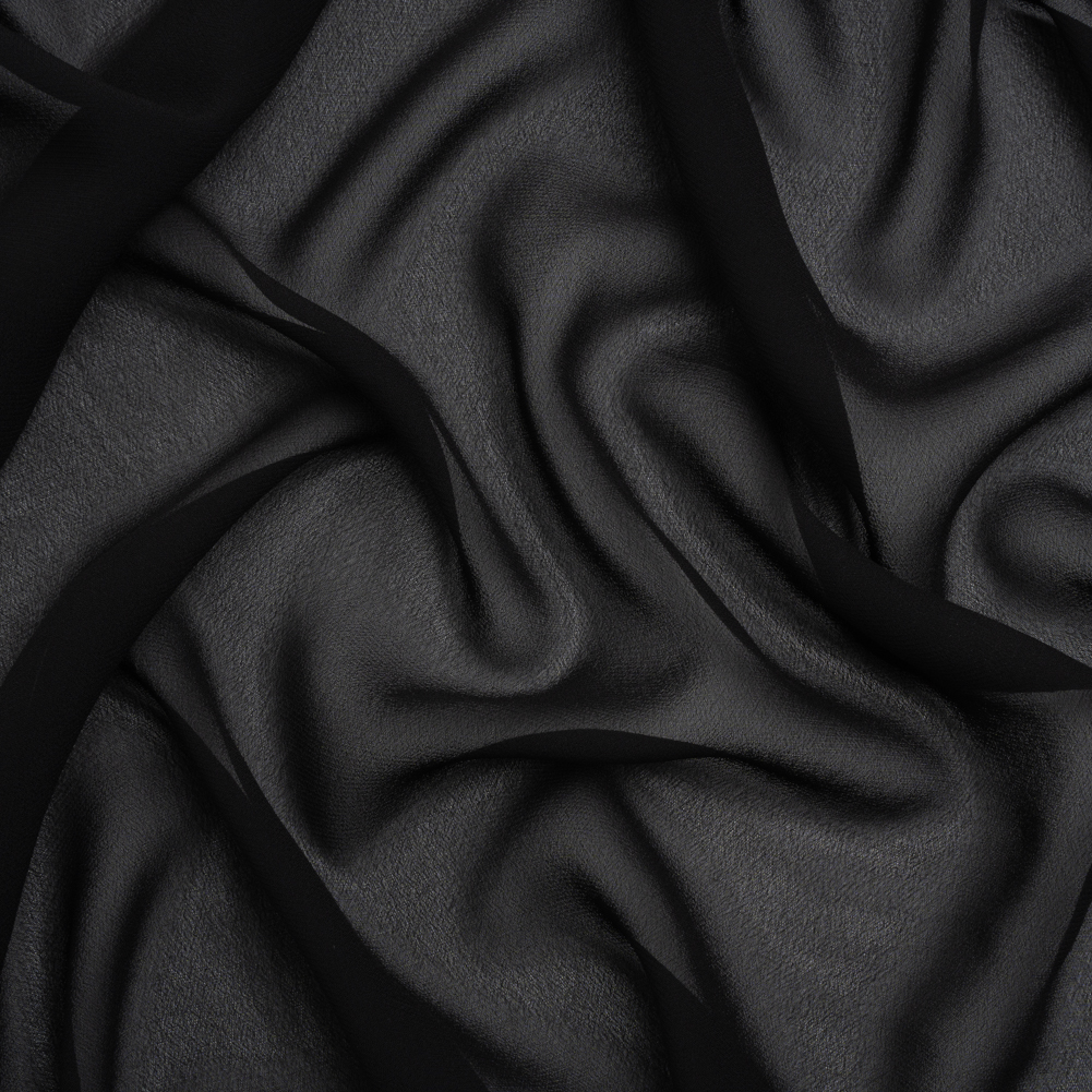 Famous Australian Designer Ink Viscose Georgette Famous Australian Designer Ink Viscose Georgette