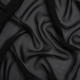 Famous Australian Designer Ink Viscose Georgette Famous Australian Designer Ink Viscose Georgette