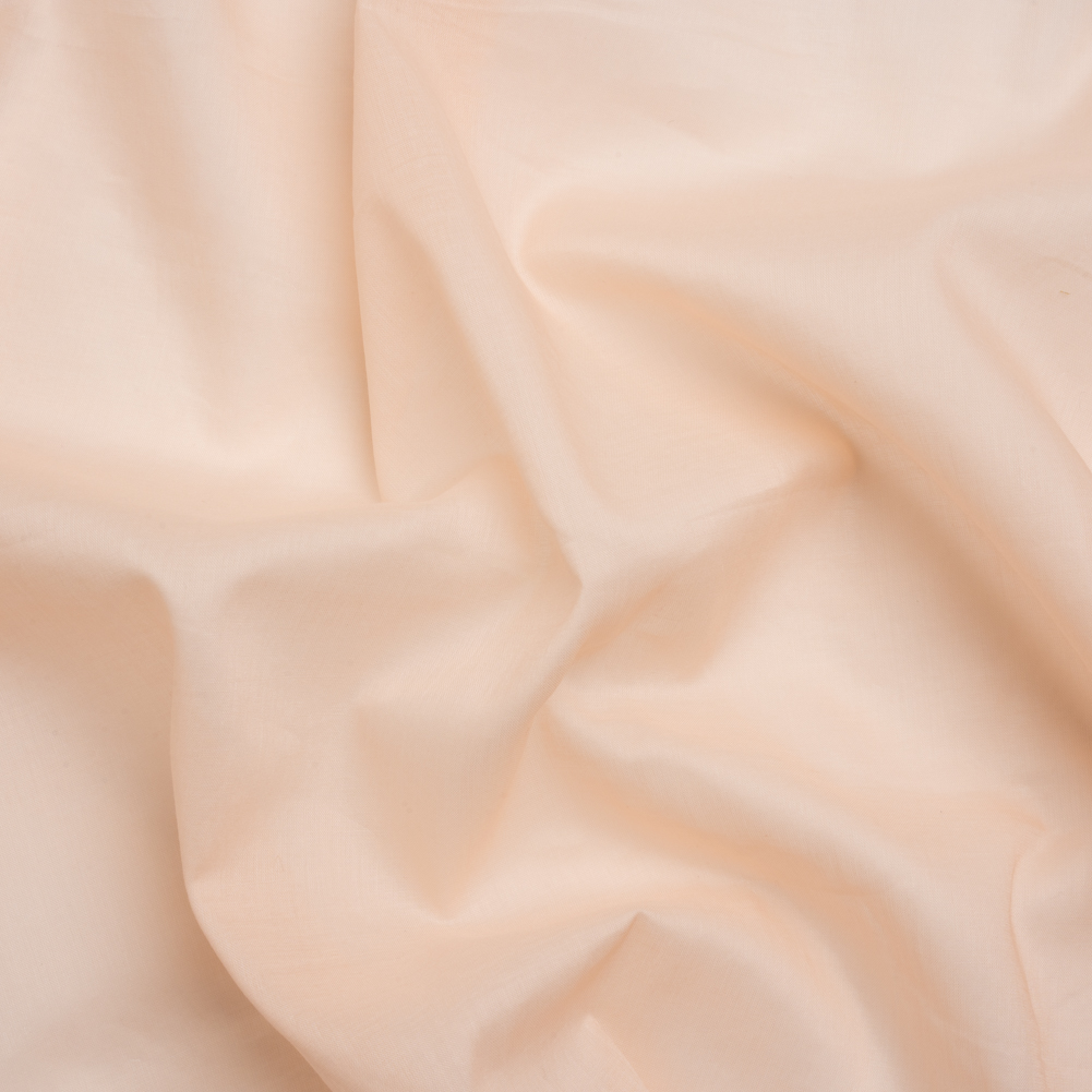 Famous Australian Designer Pale Peach Cotton Voile Famous Australian Designer Pale Peach Cotton Voile