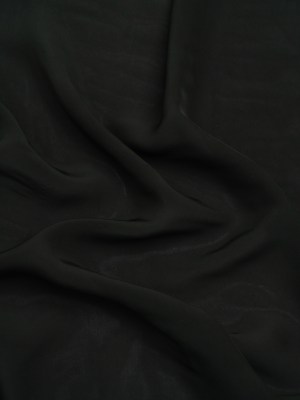 Famous Australian Designer Dark Green Viscose Woven Famous Australian Designer Dark Green Viscose Woven