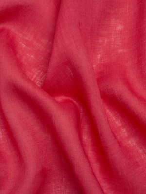 Famous Australian Designer Magenta Lightweight Linen Woven Famous Australian Designer Magenta Lightweight Linen Woven