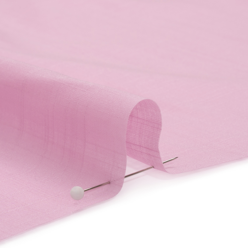 Famous Australian Designer Orchid Slubbed Cotton Voile Famous Australian Designer Orchid Slubbed Cotton Voile