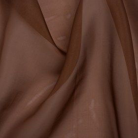 Famous Australian Designer Chocolate Silk Organza Famous Australian Designer Chocolate Silk Organza