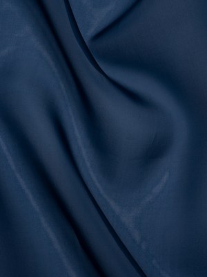Famous Australian Designer Navy Silk Organza Famous Australian Designer Navy Silk Organza