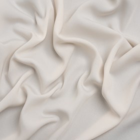 Famous Australian Designer Ivory Drapey Polyester Woven Famous Australian Designer Ivory Drapey Polyester Woven