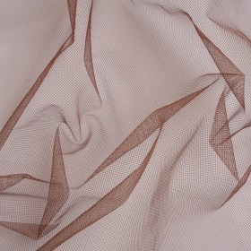 Famous Australian Designer Chocolate Polyester Tulle Famous Australian Designer Chocolate Polyester Tulle