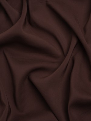 Famous Australian Designer Chocolate Stretch Viscose Lining Famous Australian Designer Chocolate Stretch Viscose Lining