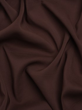 Famous Australian Designer Chocolate Stretch Viscose Lining Famous Australian Designer Chocolate Stretch Viscose Lining