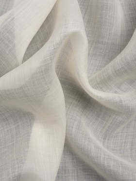 Famous Australian Designer Cream Lightweight Ramie Woven Famous Australian Designer Cream Lightweight Ramie Woven