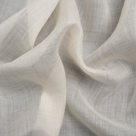 Famous Australian Designer Cream Lightweight Ramie Woven Famous Australian Designer Cream Lightweight Ramie Woven
