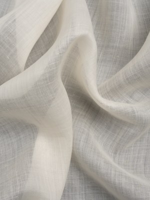 Famous Australian Designer Cream Lightweight Ramie Woven Famous Australian Designer Cream Lightweight Ramie Woven