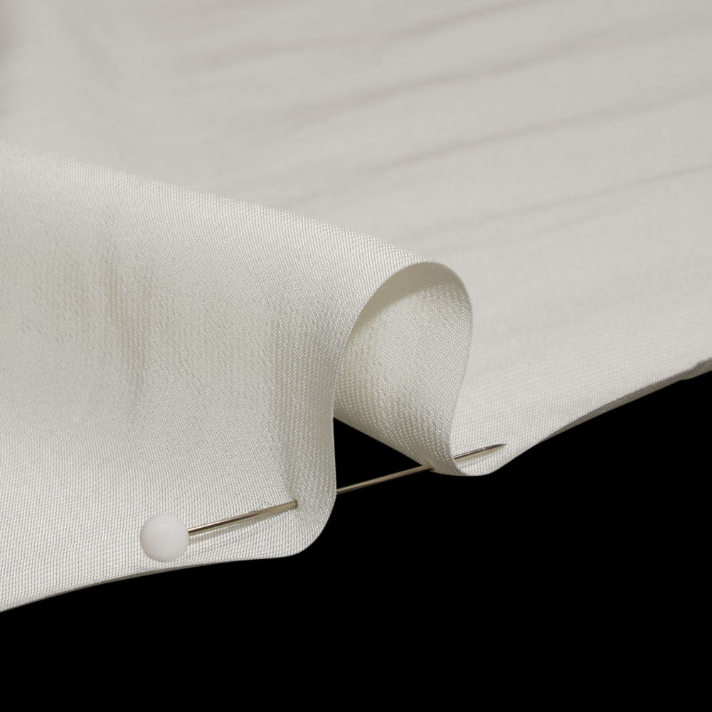 Famous Australian Designer Ivory Viscose Crepe de Chine