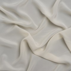 Famous Australian Designer Ivory Viscose Crepe de Chine Famous Australian Designer Ivory Viscose Crepe de Chine