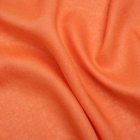 Famous Australian Designer Salmon Lightweight Linen Woven Famous Australian Designer Salmon Lightweight Linen Woven