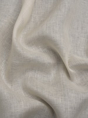 Famous Australian Designer Ivory Lightweight Linen Woven Famous Australian Designer Ivory Lightweight Linen Woven