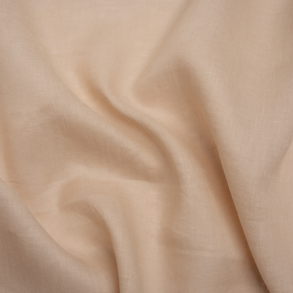 Famous Australian Designer Beige Lightweight Linen Woven Famous Australian Designer Beige Lightweight Linen Woven