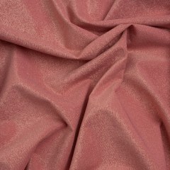 Famous Australian Designer Rose and Metallic Gold Stretch Polyamide and Polyester Tricot Famous Australian Designer Rose and Metallic Gold Stretch Polyamide and Polyester Tricot