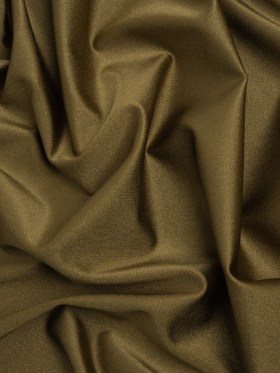 Famous Australian Designer Tea Olive Shimmering Stretch Polyamide Tricot Famous Australian Designer Tea Olive Shimmering Stretch Polyamide Tricot