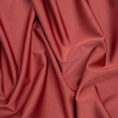 Famous Australian Designer Red Shimmering Stretch Polyamide Tricot Famous Australian Designer Red Shimmering Stretch Polyamide Tricot