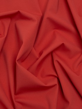 Famous Australian Designer Red Stretch Polyamide Interlock Knit Famous Australian Designer Red Stretch Polyamide Interlock Knit