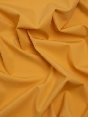Famous Australian Designer Mustard Stretch Polyamide Interlock Knit Famous Australian Designer Mustard Stretch Polyamide Interlock Knit