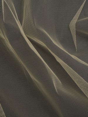 Famous Australian Designer Ecru Stiff Tulle Famous Australian Designer Ecru Stiff Tulle