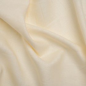 Famous Australian Designer Cream Medium Weight Linen Woven Famous Australian Designer Cream Medium Weight Linen Woven
