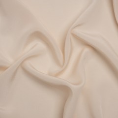 Famous Australian Designer Nude Silk Crepe de Chine Famous Australian Designer Nude Silk Crepe de Chine