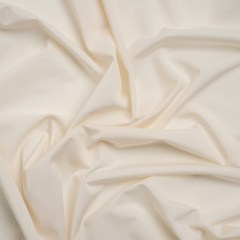 Famous Australian Designer Cream Stretch Polyester Jersey Famous Australian Designer Cream Stretch Polyester Jersey