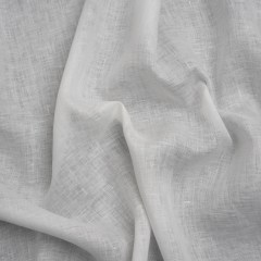 Famous Australian Designer White Lightweight Linen Woven Famous Australian Designer White Lightweight Linen Woven