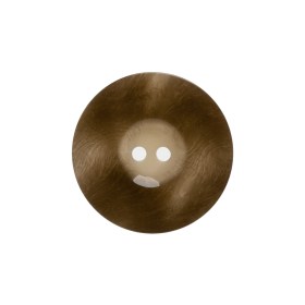 Plastic 2-Hole Button Made in Italy – Dark Brown Mottled Wide Rim – 36L/23mm Plastic 2-Hole Button Made in Italy – Dark Brown Mottled Wide Rim – 36L/23mm