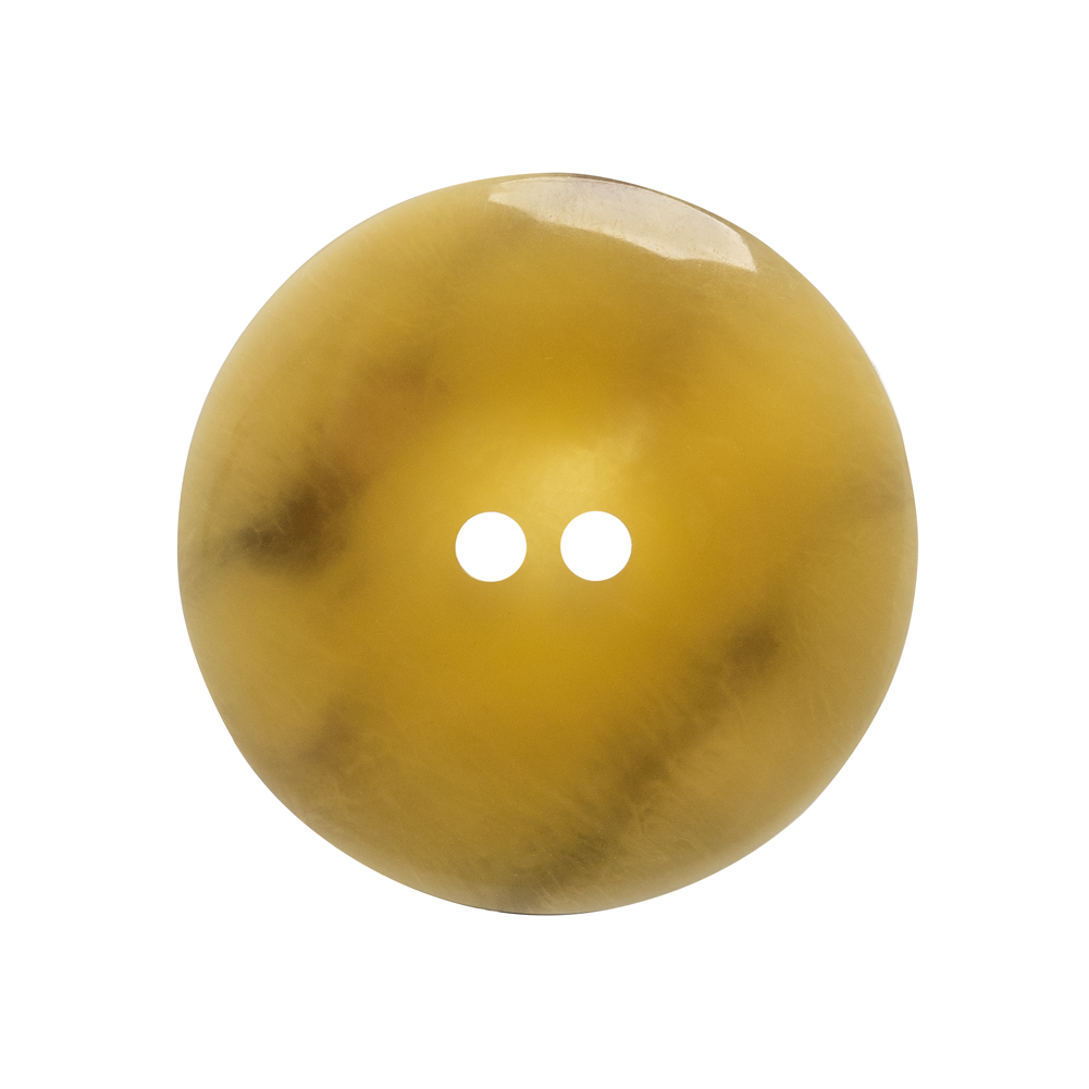 Plastic 2-Hole Button Made in Italy – Brown Mottled Wide Rim – 42L/27mm Plastic 2-Hole Button Made in Italy – Brown Mottled Wide Rim – 42L/27mm