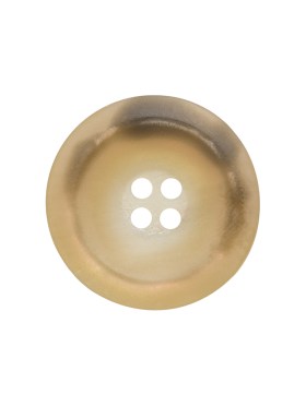 Rolled Rim 4-Hole Plastic Button – Beige and Taupe Iridescent – 36L/23mm Rolled Rim 4-Hole Plastic Button – Beige and Taupe Iridescent – 36L/23mm