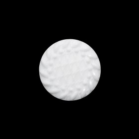 Plastic Shank Back Button – White Faux Gems and Latticework – 30L/19mm Plastic Shank Back Button – White Faux Gems and Latticework – 30L/19mm