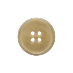 Horn 4-Hole Button – 34L/21.5mm – Ivory Narrow Rim Horn 4-Hole Button – 34L/21.5mm – Ivory Narrow Rim