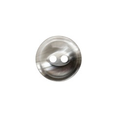 Plastic 2-Hole Button – 24L/15mm – Translucent Gray Swirl Plastic 2-Hole Button – 24L/15mm – Translucent Gray Swirl