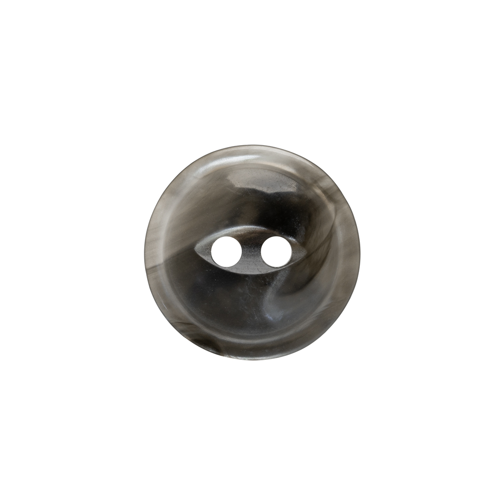 Plastic 2-Hole Button – 28L/18mm – Translucent Gray Swirl Plastic 2-Hole Button – 28L/18mm – Translucent Gray Swirl