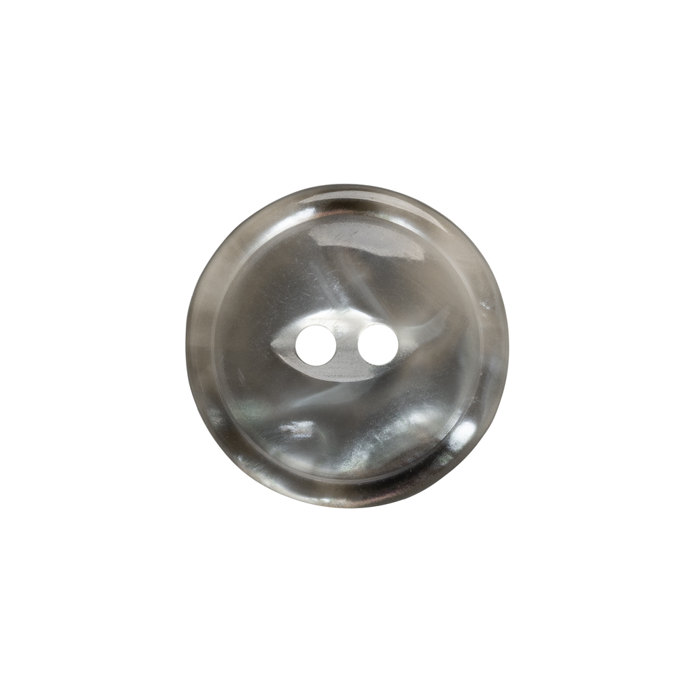 Plastic 2-Hole Button – 32L/20mm – Translucent Gray Swirl Plastic 2-Hole Button – 32L/20mm – Translucent Gray Swirl