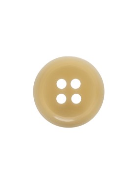 Horn 4-Hole Button – 24L/15mm – Light Beige Narrow Rim Horn 4-Hole Button – 24L/15mm – Light Beige Narrow Rim