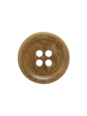Horn 4-Hole Button – 30L/19mm – Light Brown Swirled Horn 4-Hole Button – 30L/19mm – Light Brown Swirled