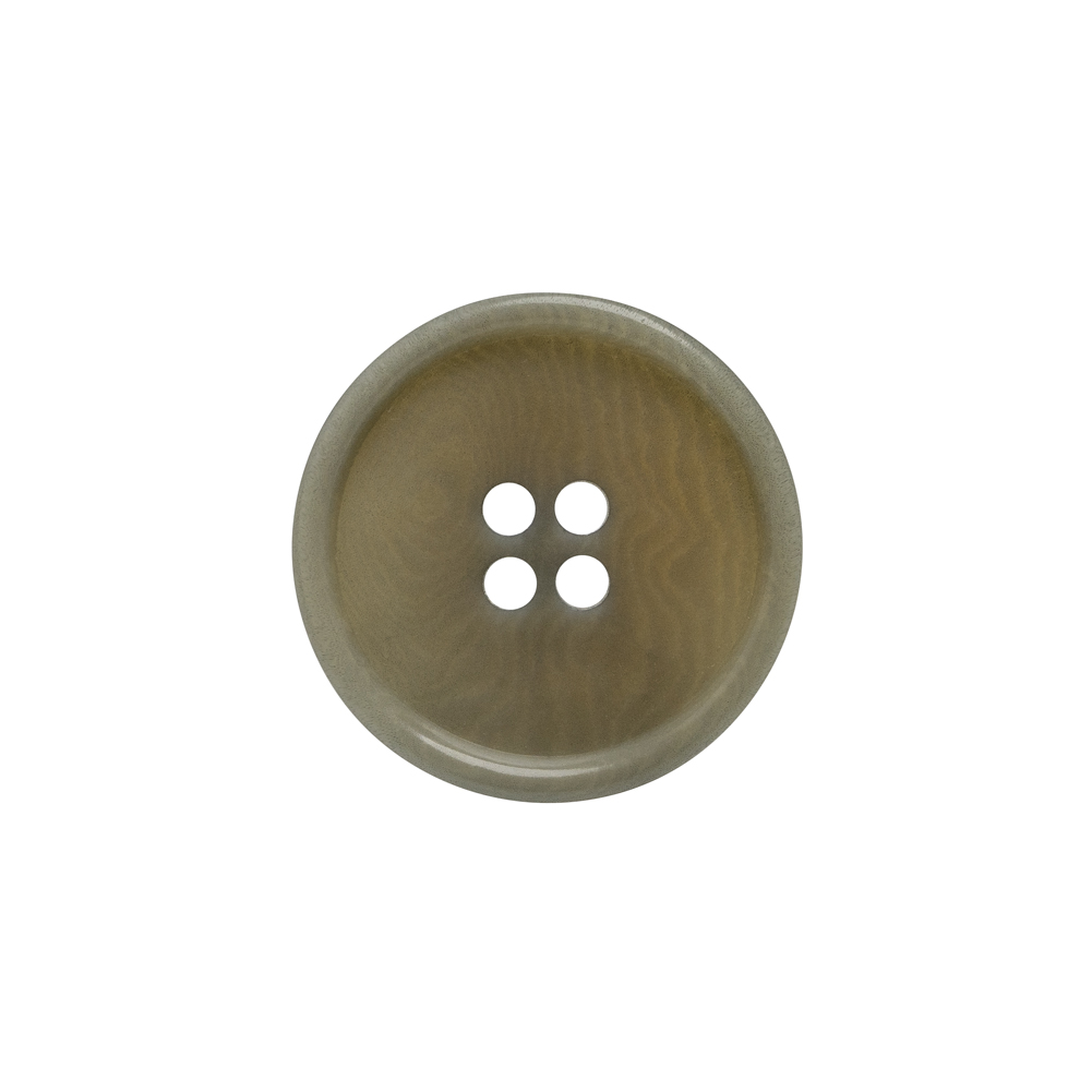 Horn 4-Hole Button – 32L/20mm – Light Gray Green Narrow Rim Horn 4-Hole Button – 32L/20mm – Light Gray Green Narrow Rim