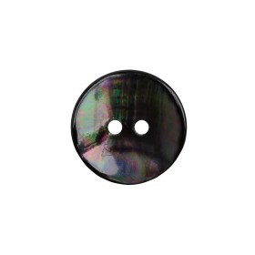 Shell 2-Hole Button – 30L/19mm – Brown and Oilslick Shell 2-Hole Button – 30L/19mm – Brown and Oilslick
