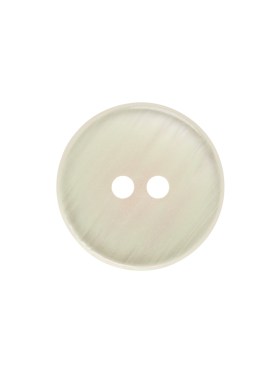 Plastic 2-Hole Button – 30L/19mm – Iridescent White Dish Shaped Plastic 2-Hole Button – 30L/19mm – Iridescent White Dish Shaped