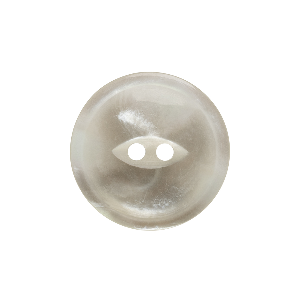 Plastic 2-Hole Button – 36L/23mm – Translucent White Swirl Plastic 2-Hole Button – 36L/23mm – Translucent White Swirl